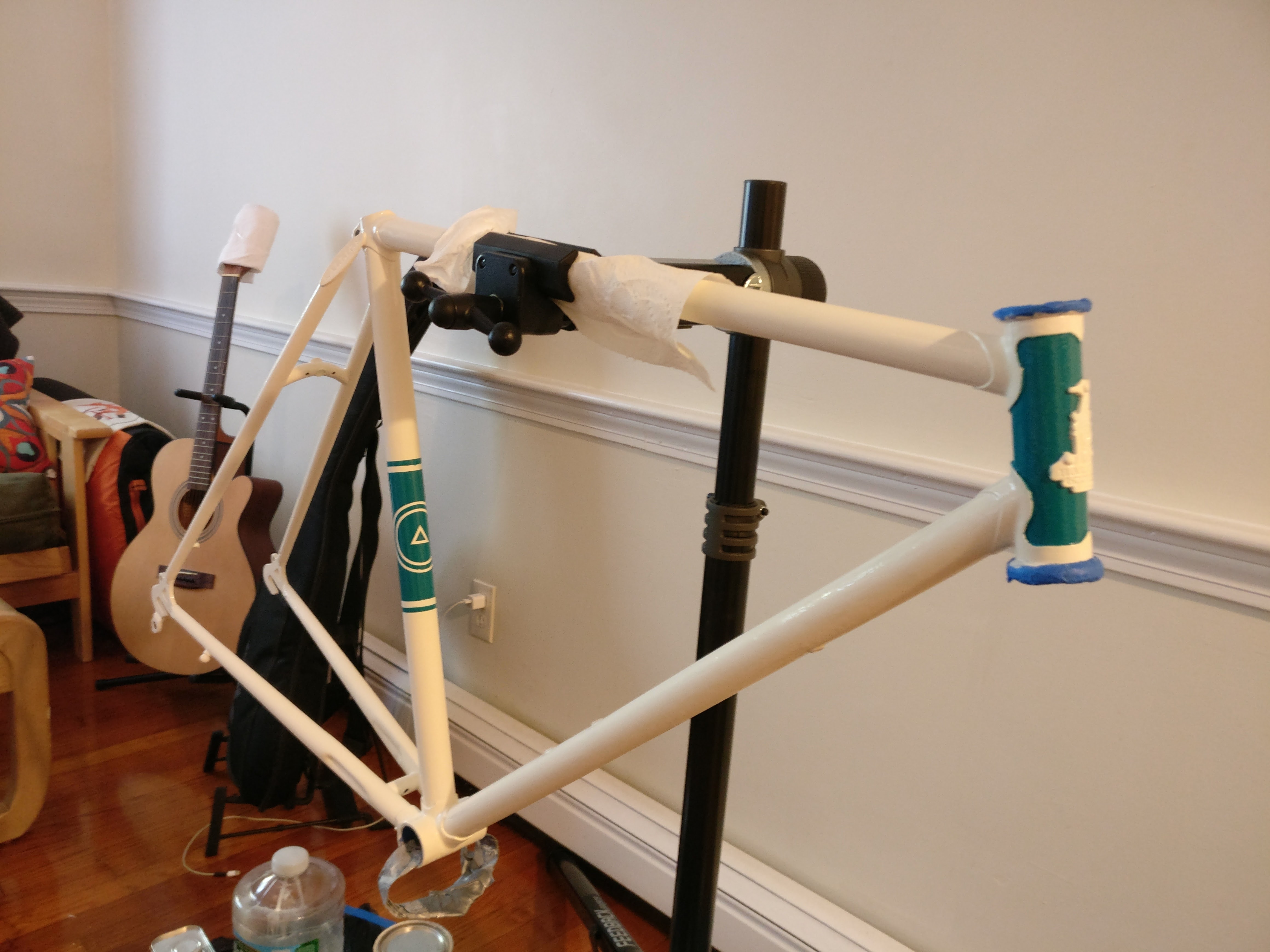 Painting a bike frame outlet